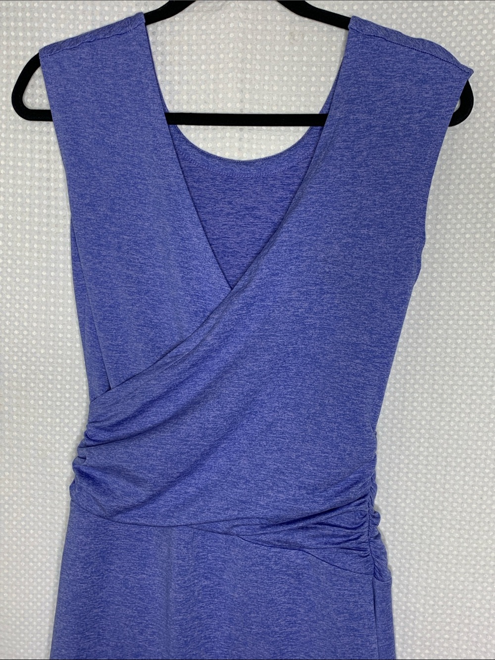 Patagonia Seabrook Twist Dress in heathered Blue Outdoor Soft lightweight Xs - Picture 6 of 11